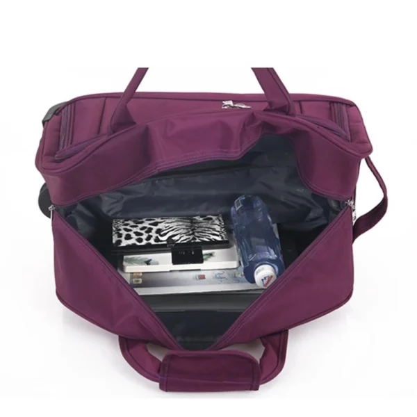 MILANDO Travel Duffel Bag Cabin Luggage